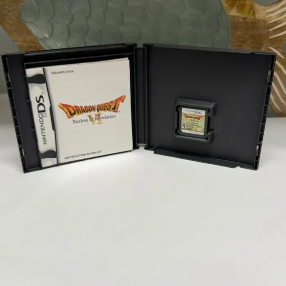 NINTENDO DS Dragon Quest VI Realms of Revelation Cartridge, Case and Booklet